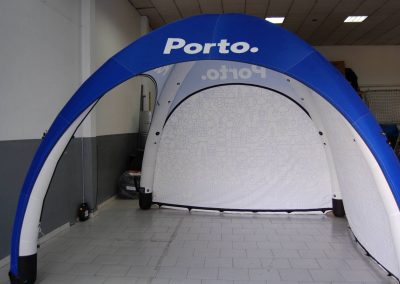 Municipio do Porto - Interior da tenda