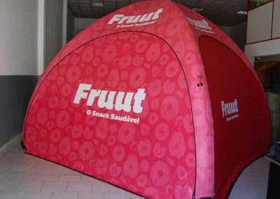 Tenda Fruut - Event Tent 4000 totalmente impressa