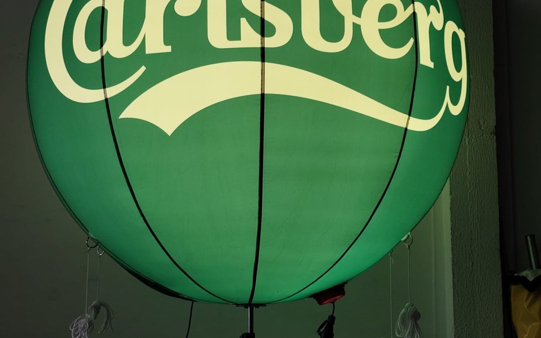 Light-ball Carlsberg